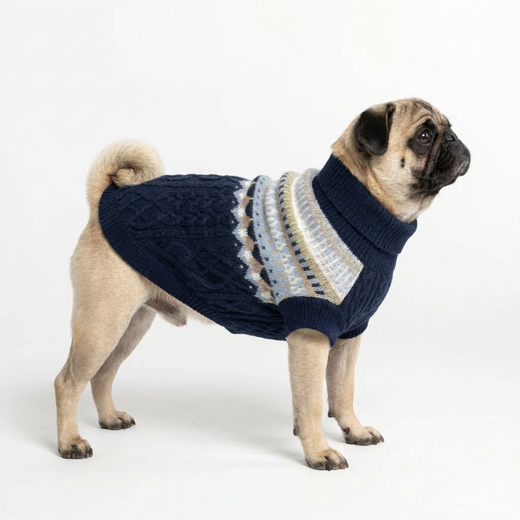 Fair Isle Knit – Midnight