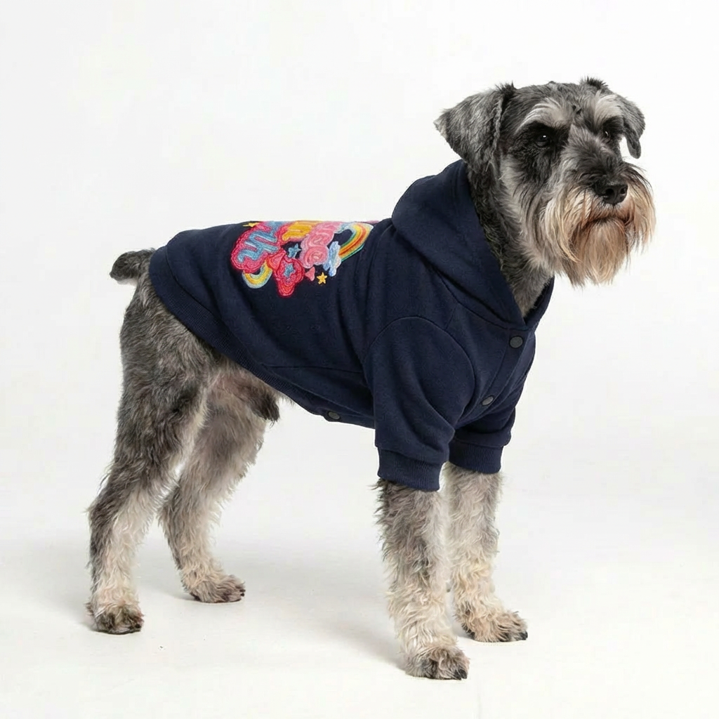 Peace™ Dog Hoodie - Navy