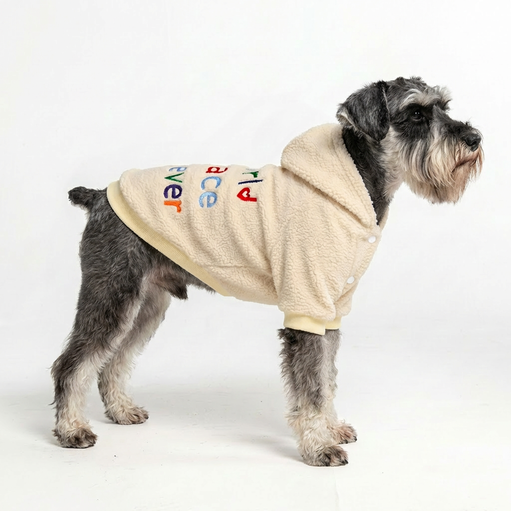 Peace™ Dog Hoodie - Cream