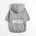 Boss Dog Hoodie – Grey