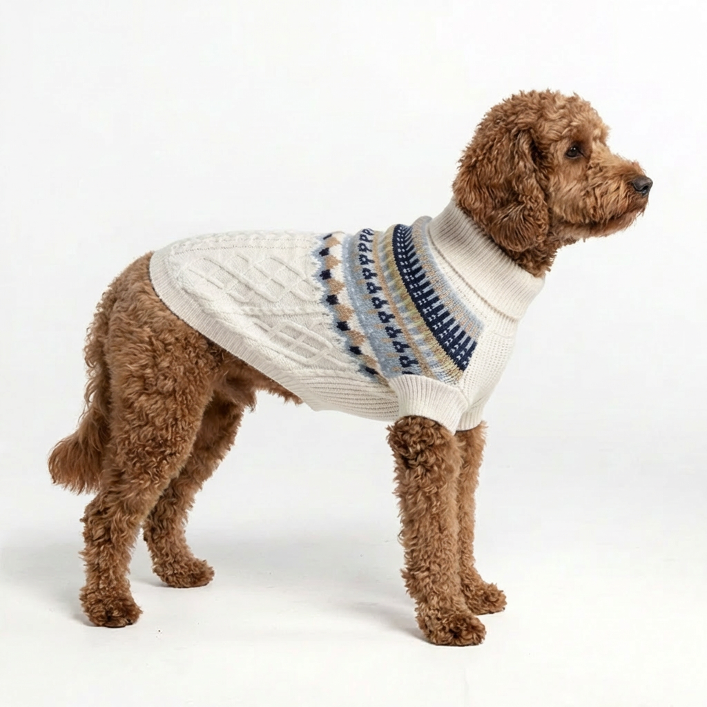 Fair Isle Knit – Ivory