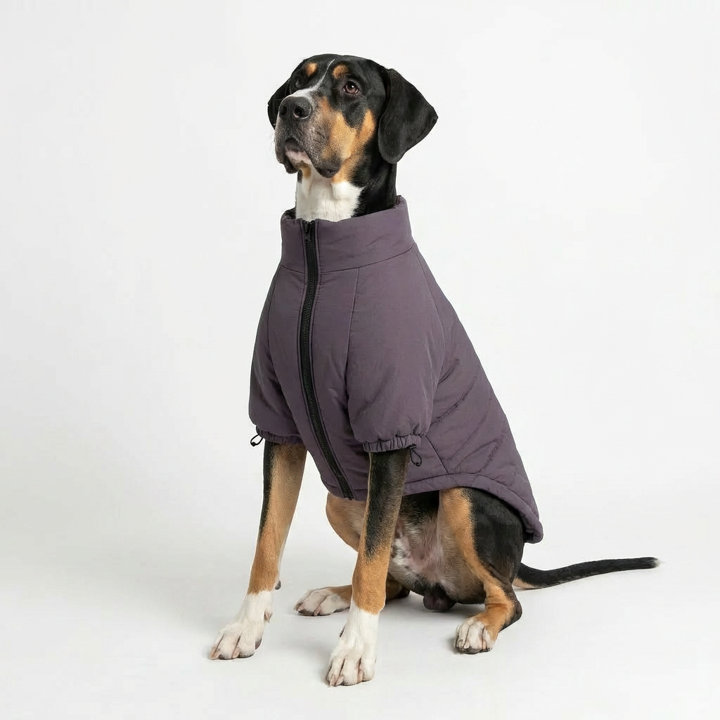Large Breed Winter Jacket – Purple