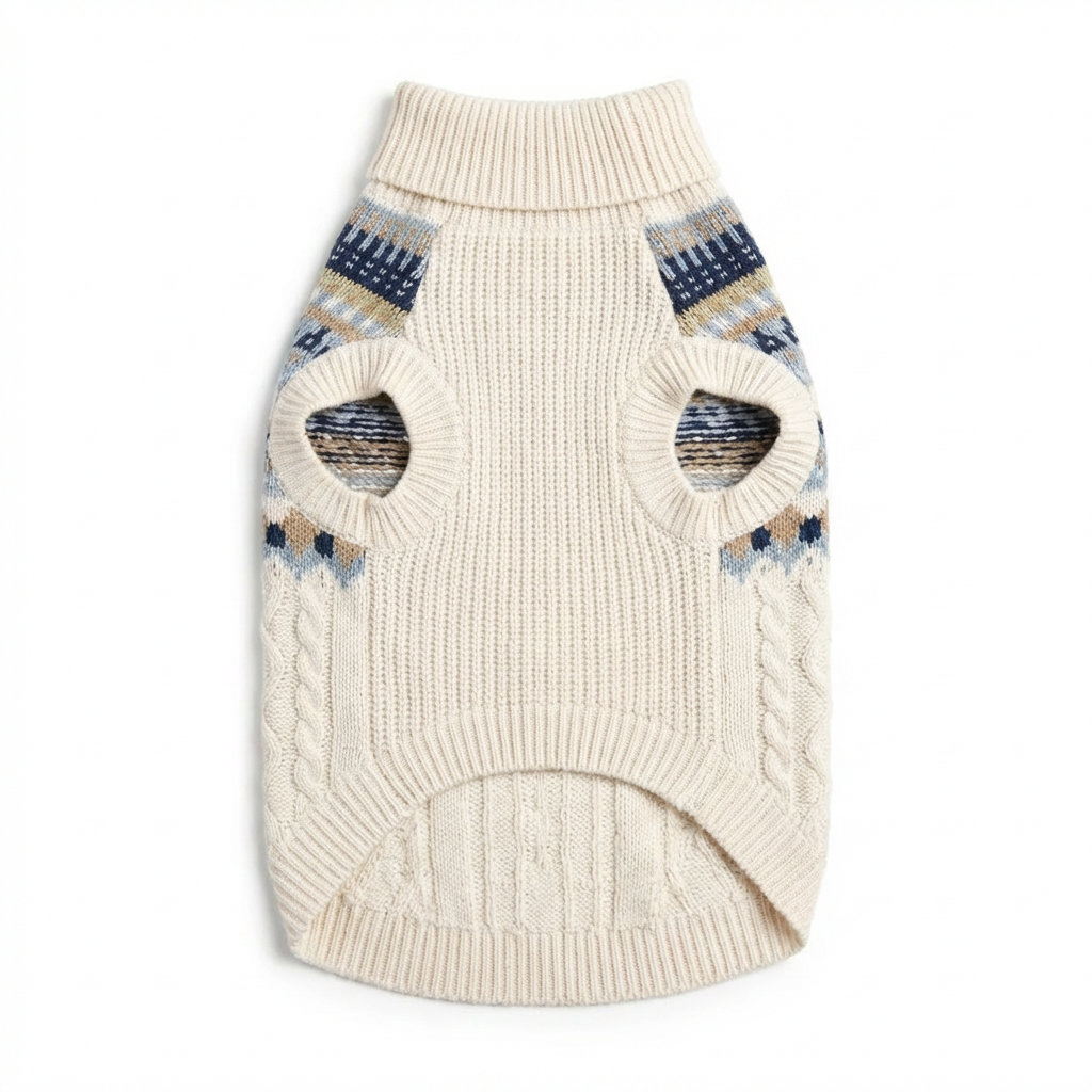 Fair Isle Knit – Ivory