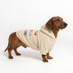 Peace™ Dog Hoodie - Cream