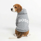 Boss Dog Hoodie – Grey
