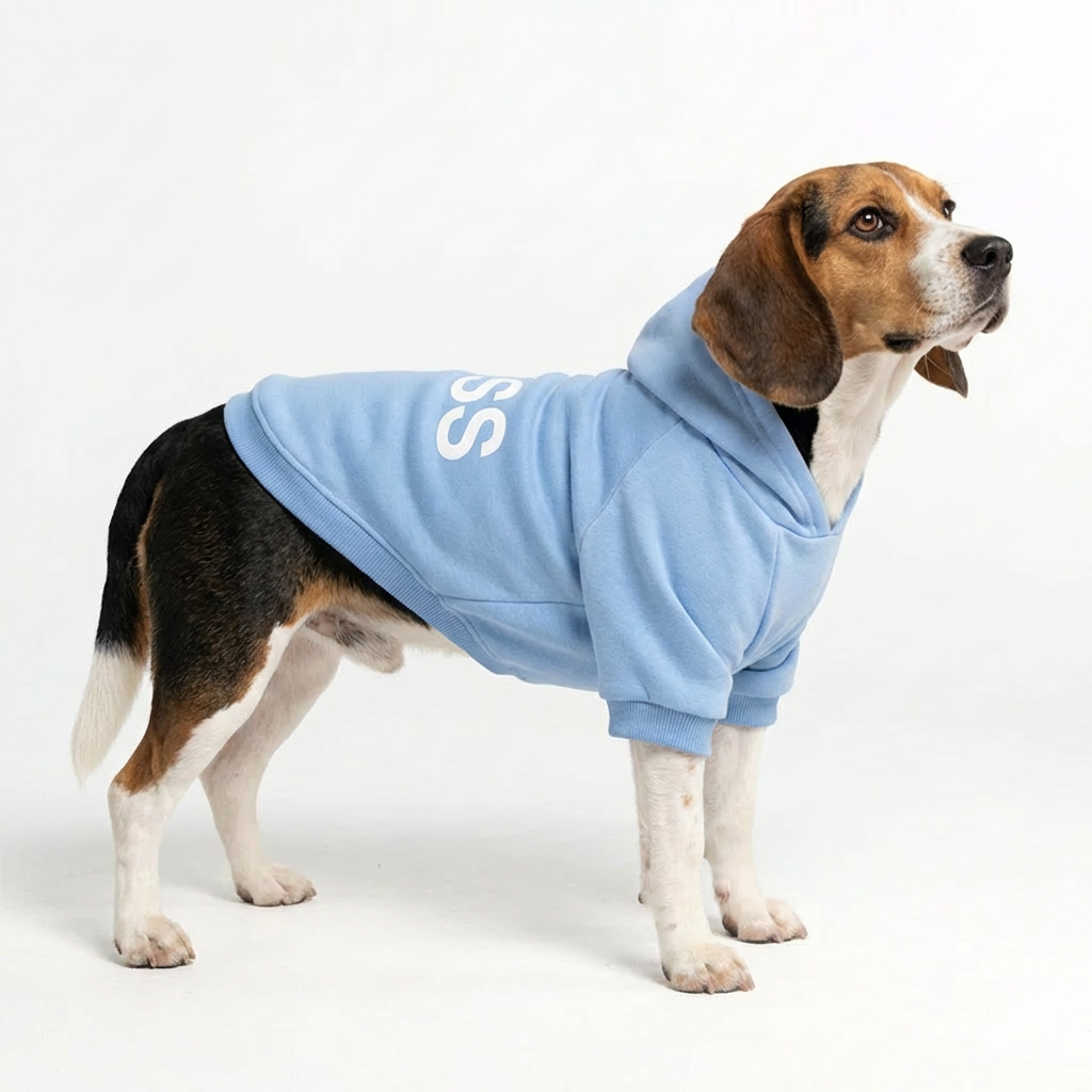 Boss Dog Hoodie – Sky Blue