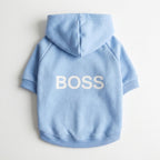 Boss Dog Hoodie – Sky Blue