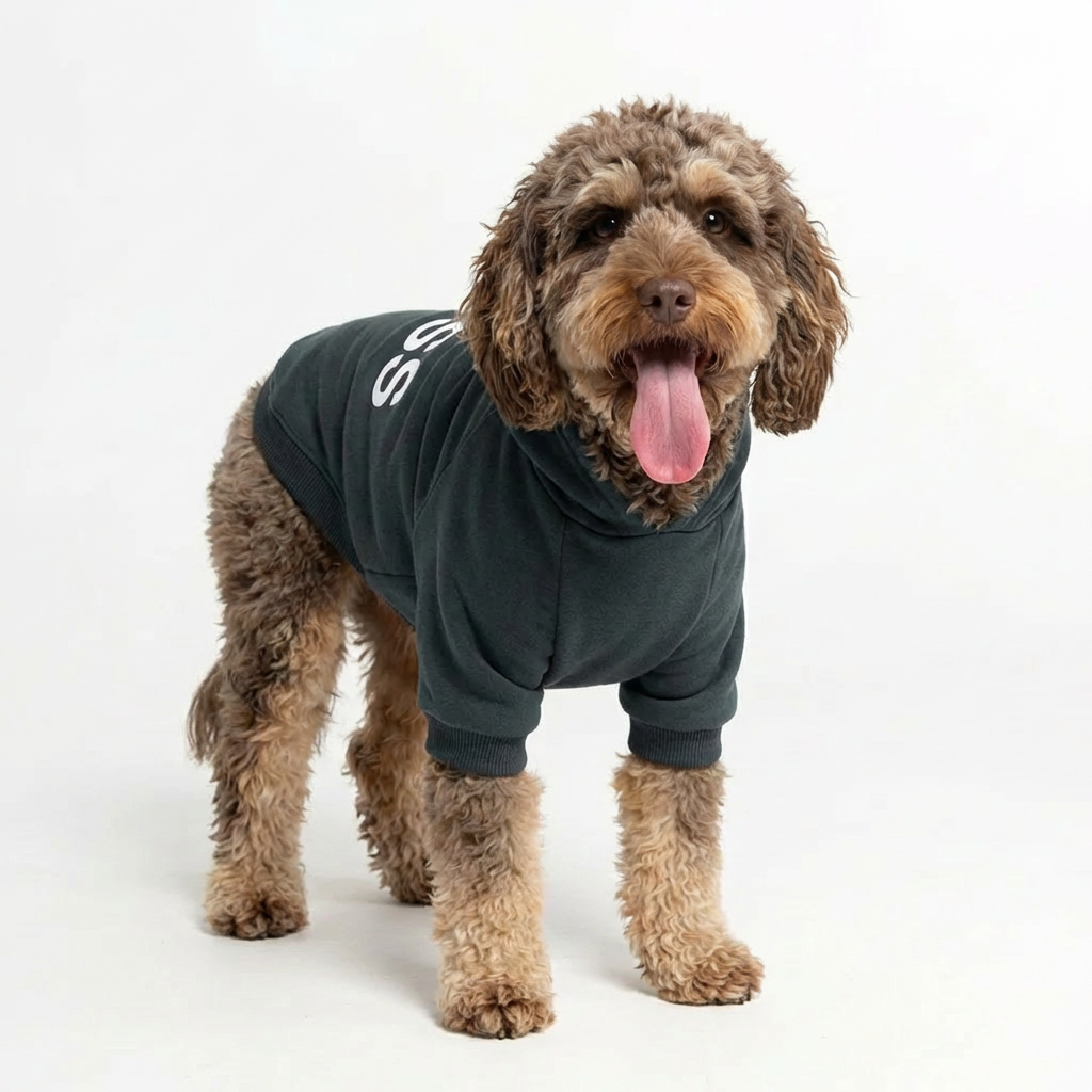 Boss Dog Hoodie - Black