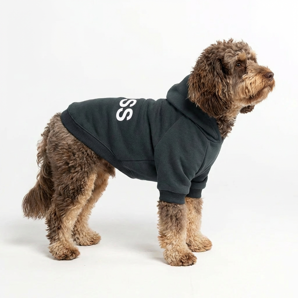 Boss Dog Hoodie - Black